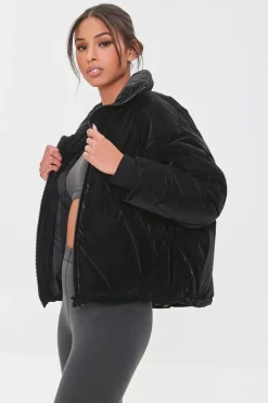 Zip-Up Puffer Jacket