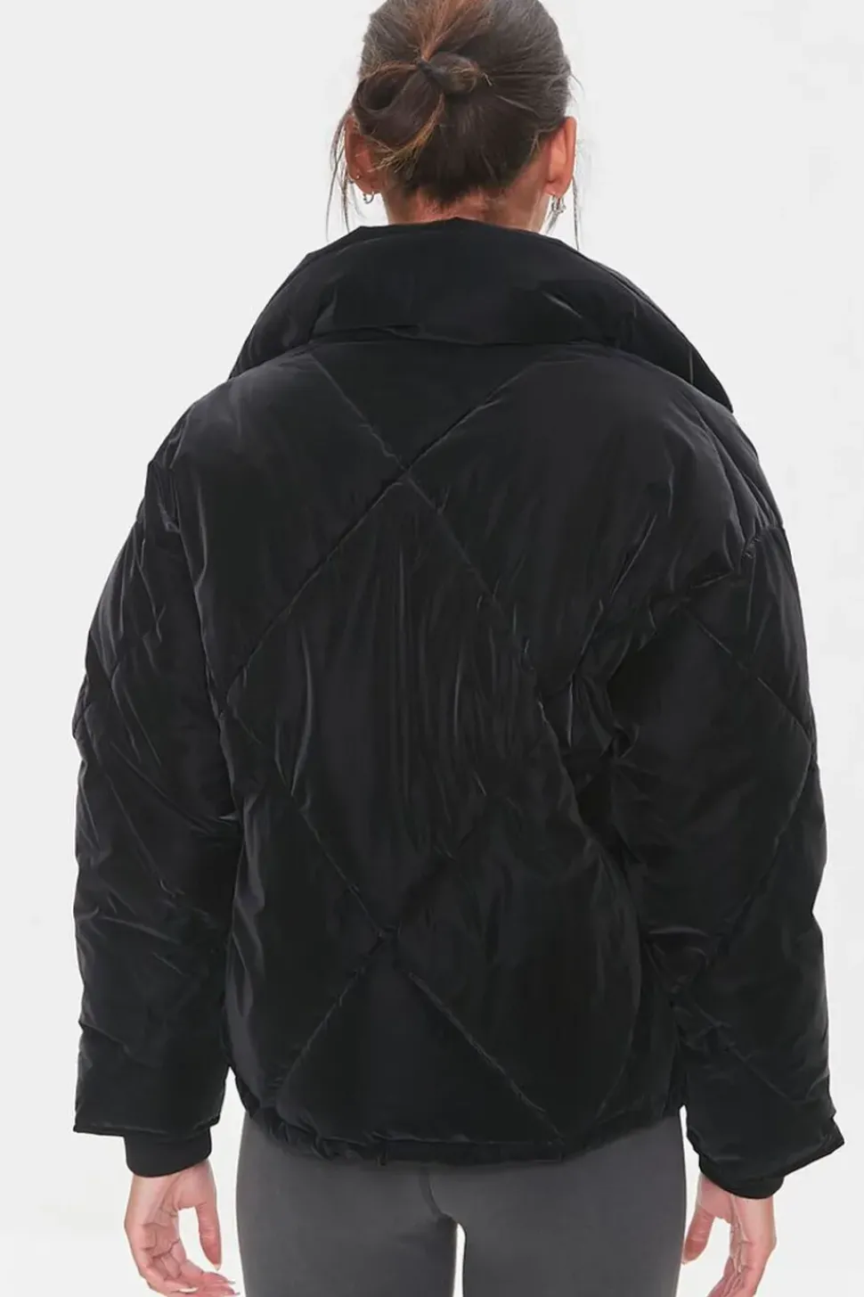 Zip-Up Puffer Jacket