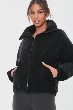 Zip-Up Puffer Jacket