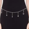 Zodiac Charm Chain Hip Belt